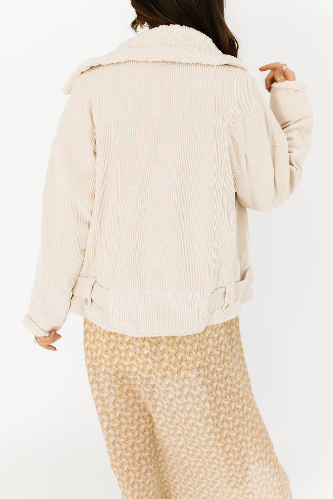 lucky guess corduroy jacket
