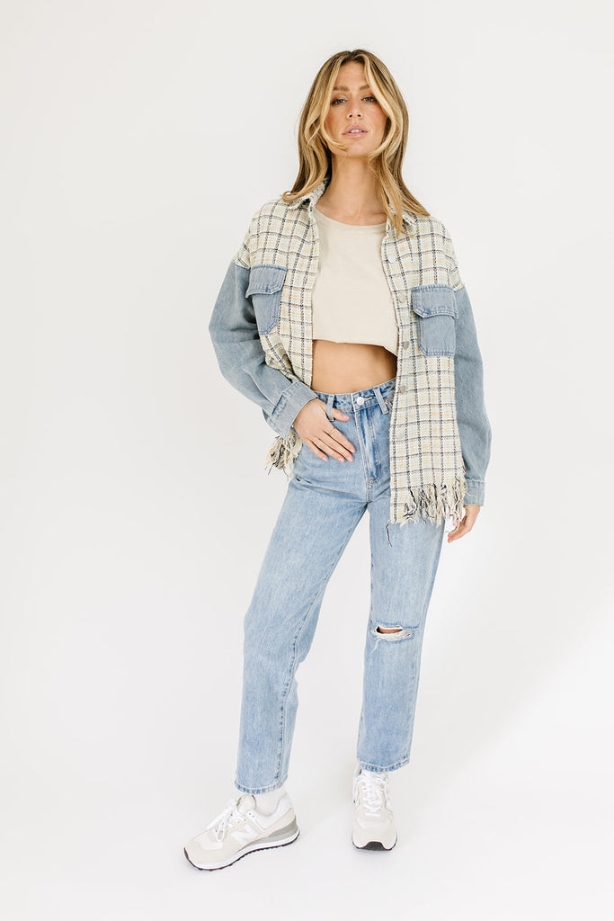 viv plaid jacket