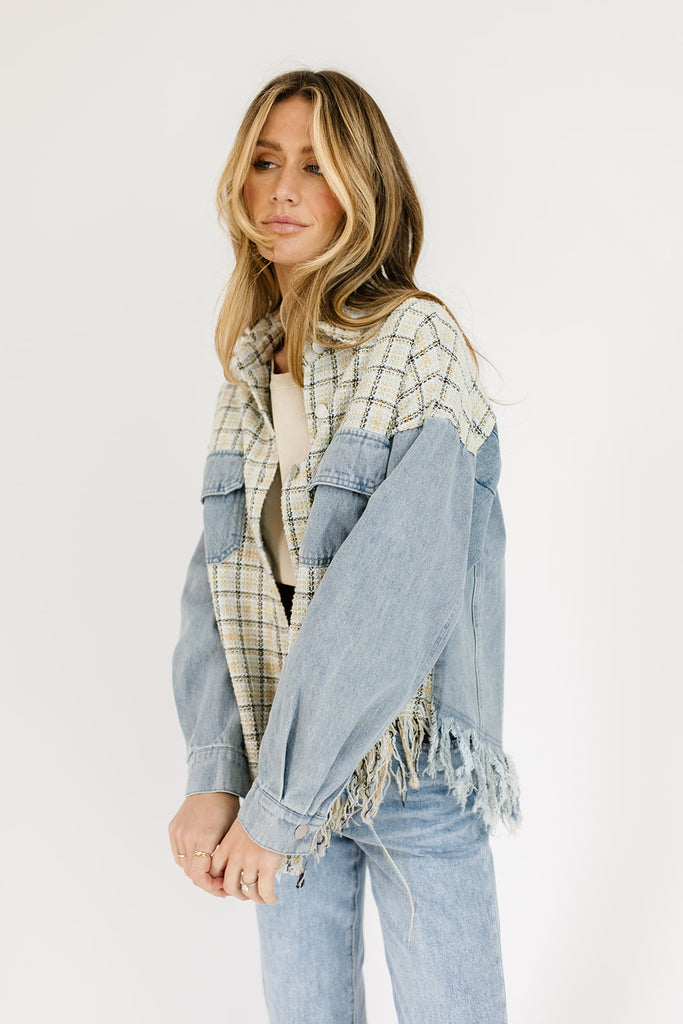 viv plaid jacket