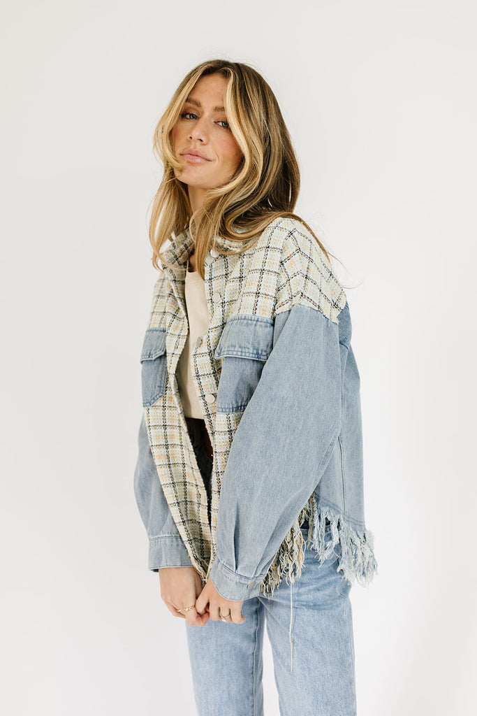 viv plaid jacket