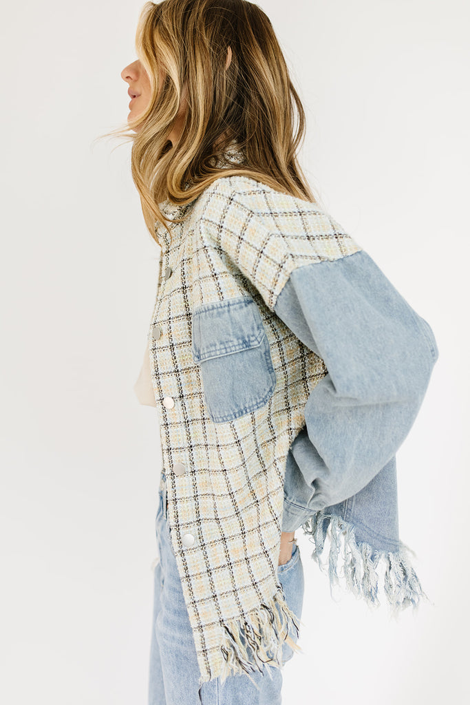 viv plaid jacket