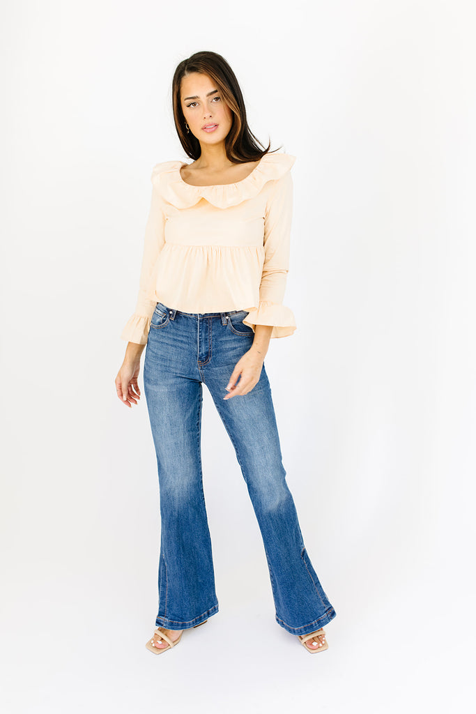 rudy ruffle blouse