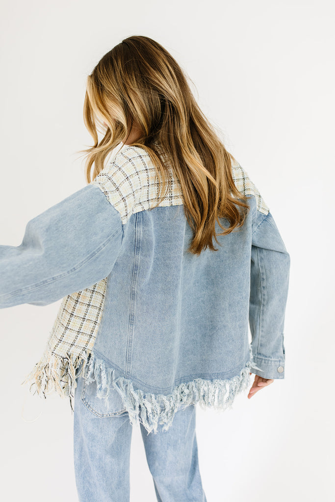 viv plaid jacket