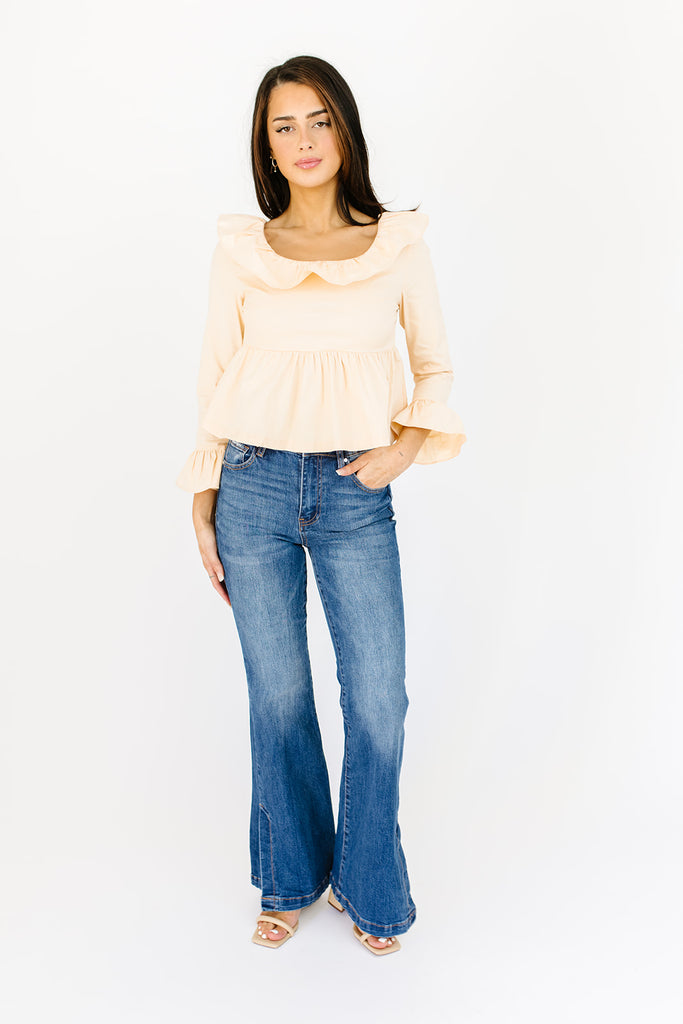 rudy ruffle blouse