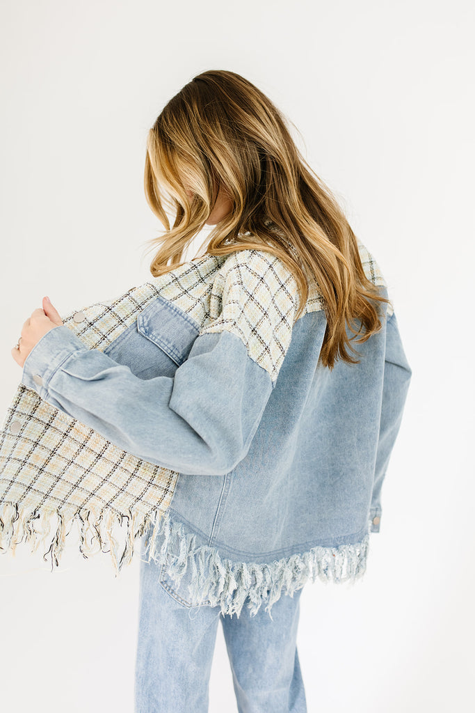 viv plaid jacket