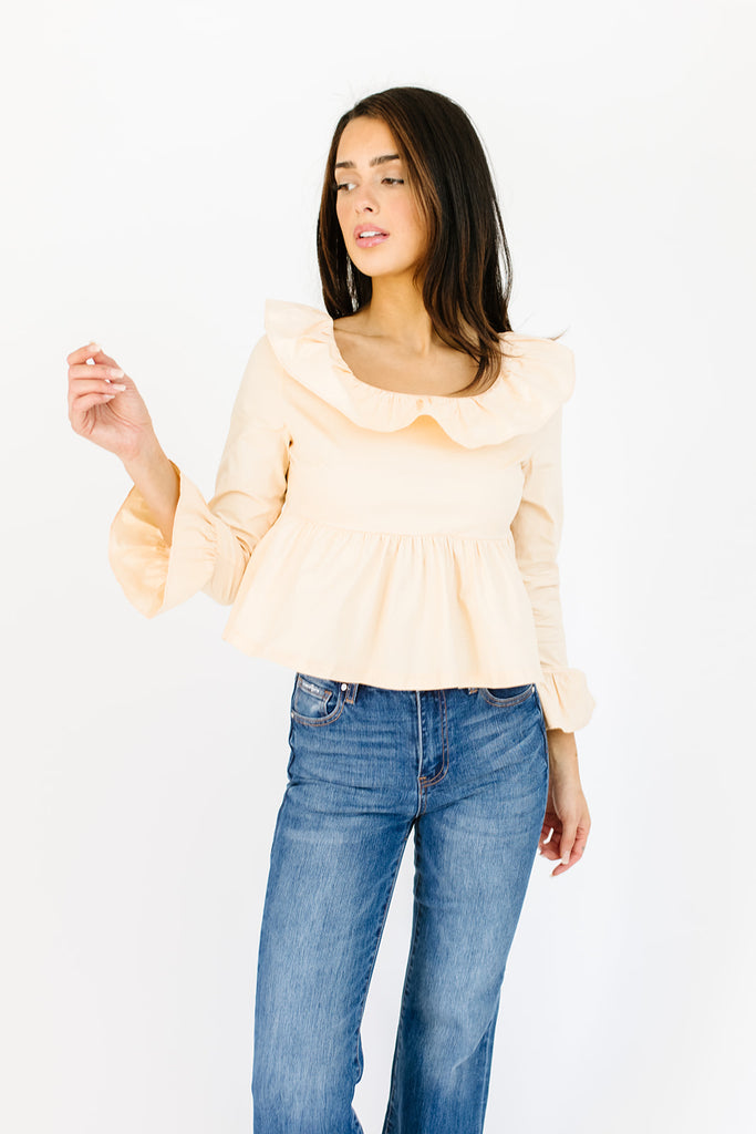 rudy ruffle blouse