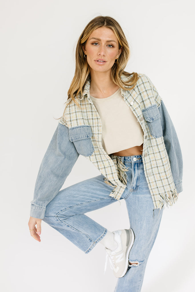 viv plaid jacket