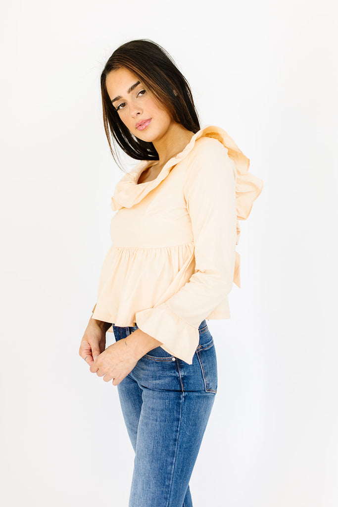 rudy ruffle blouse