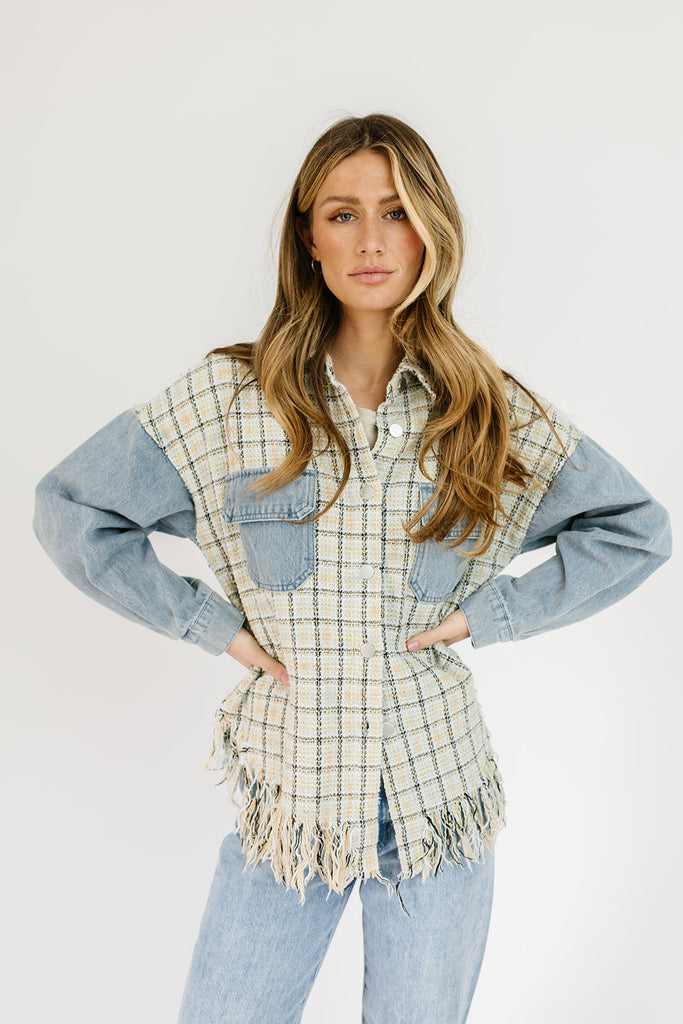 viv plaid jacket