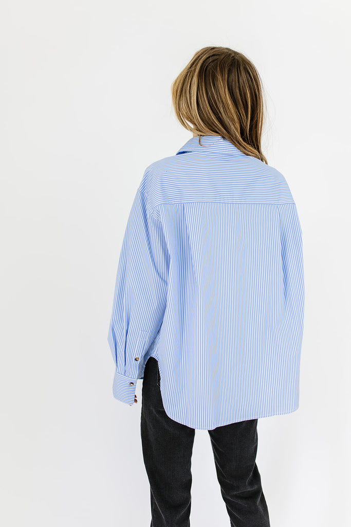 rudy striped button up