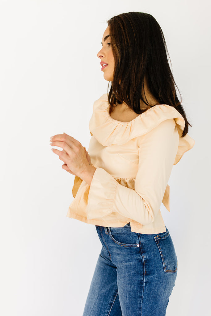 rudy ruffle blouse