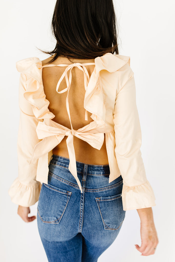 rudy ruffle blouse