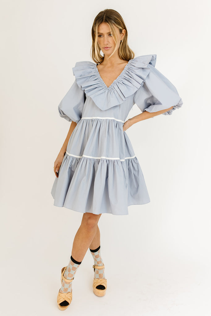 hunny hunny puff sleeve dress *zoco exclusive*