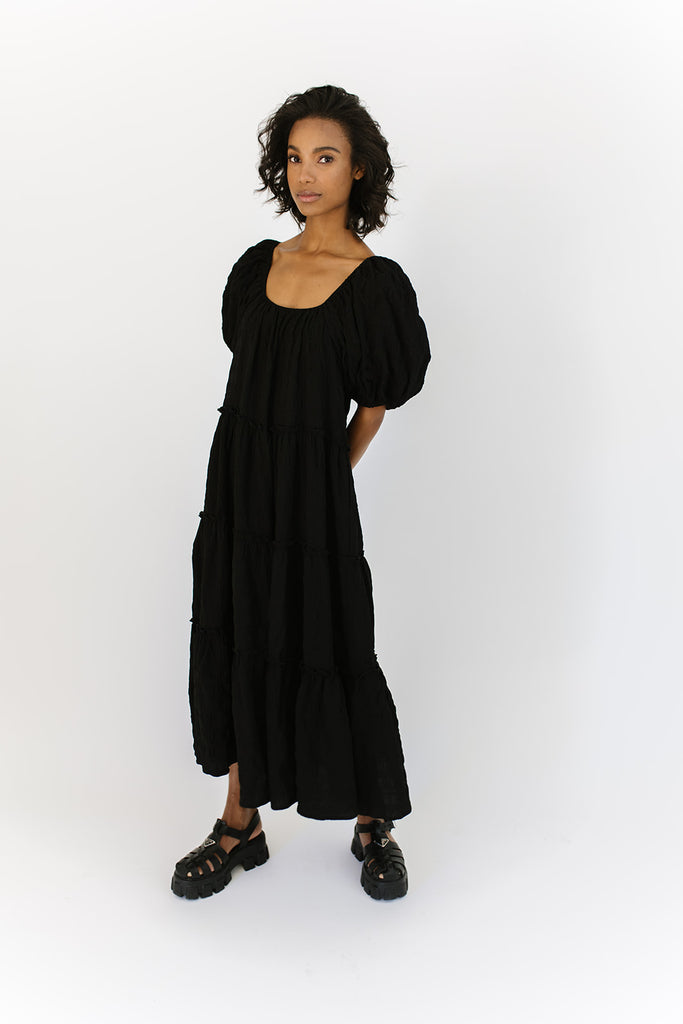 daymaker dress w/pockets // black *zoco exclusive*