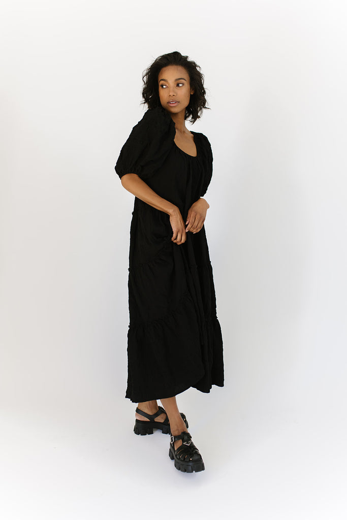 daymaker dress w/pockets // black *zoco exclusive*