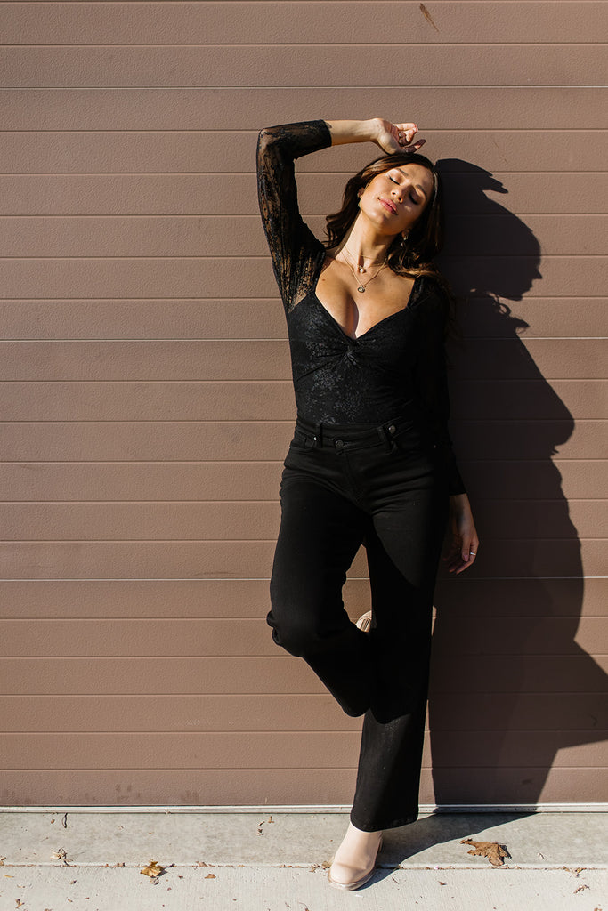 uptown lace bodysuit