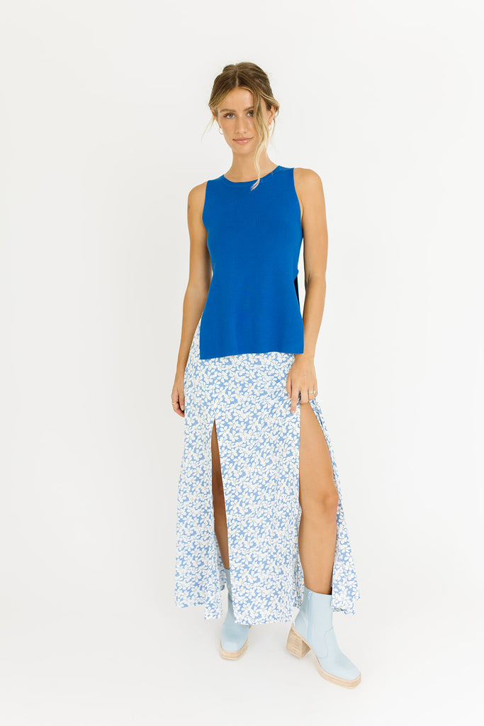 willa floral maxi skirt