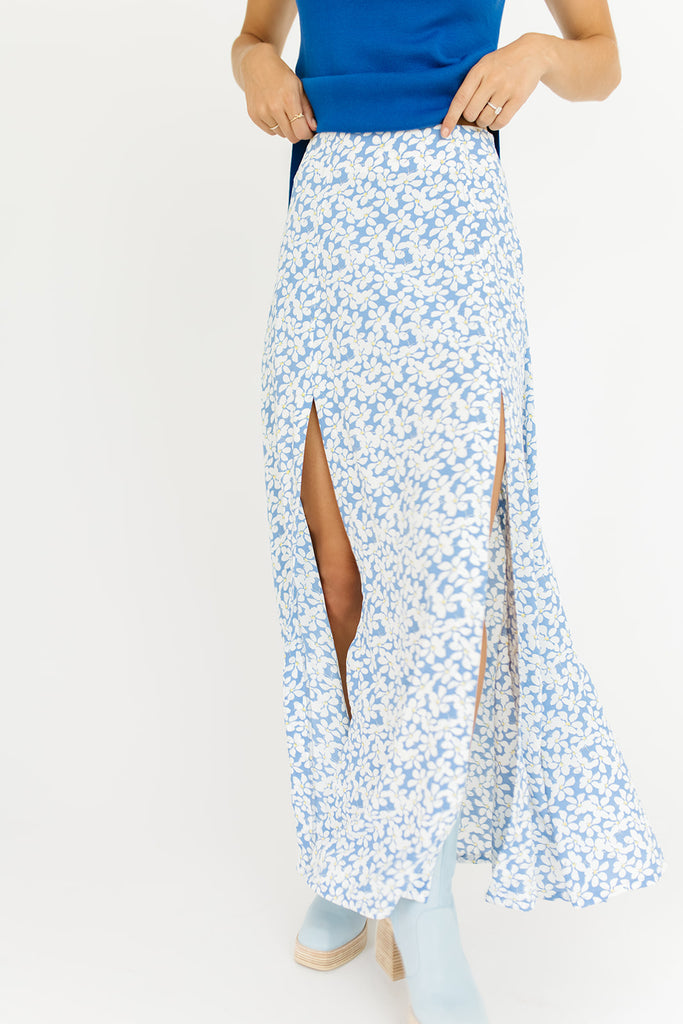 willa floral maxi skirt