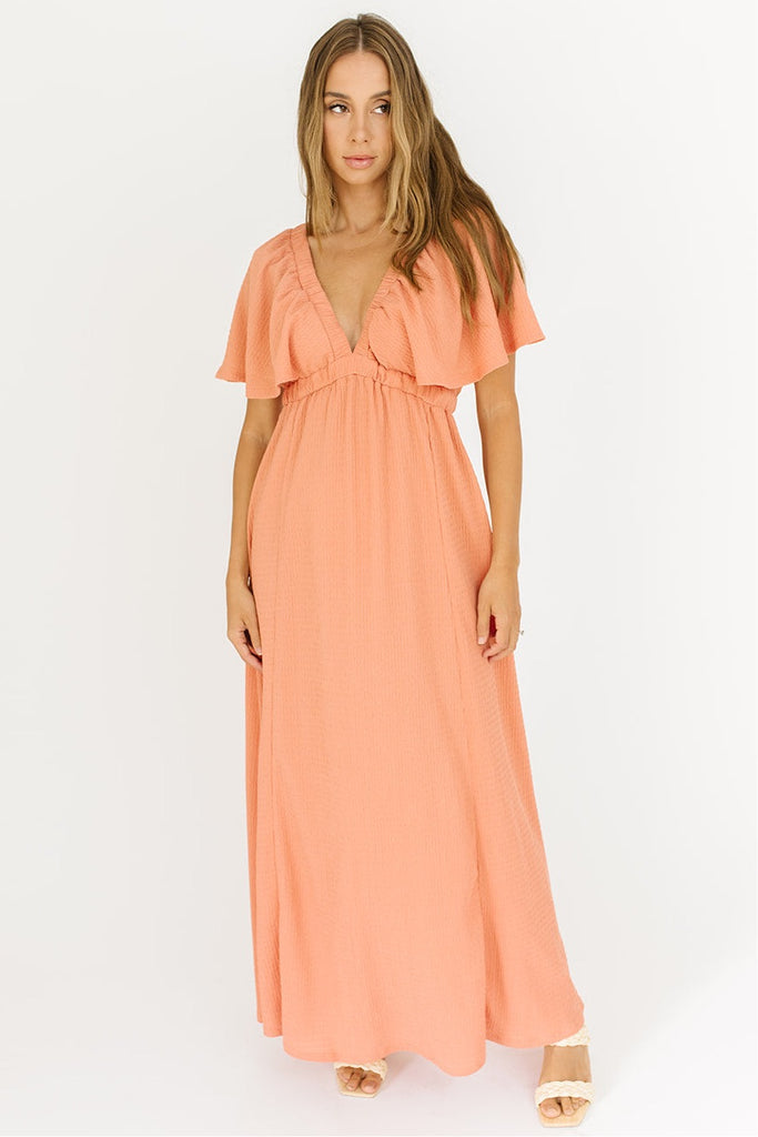 young + free maxi dress