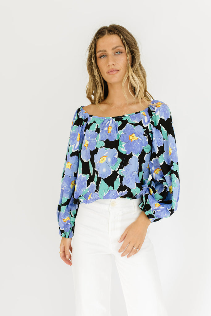 frame top // floral *zoco exclusive*