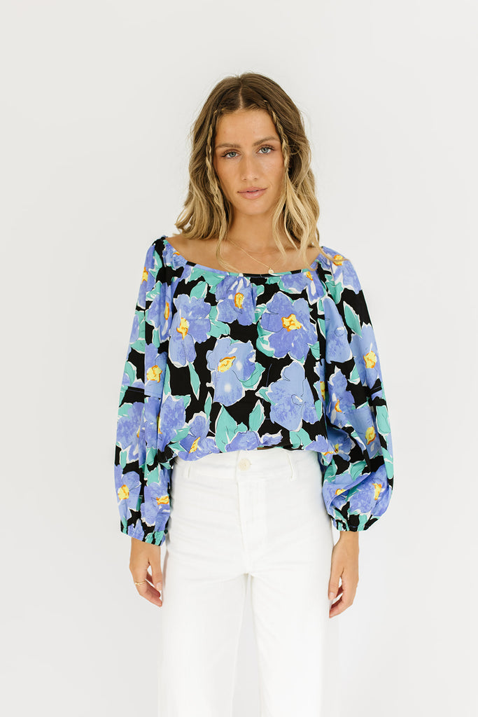 frame top // floral *zoco exclusive*