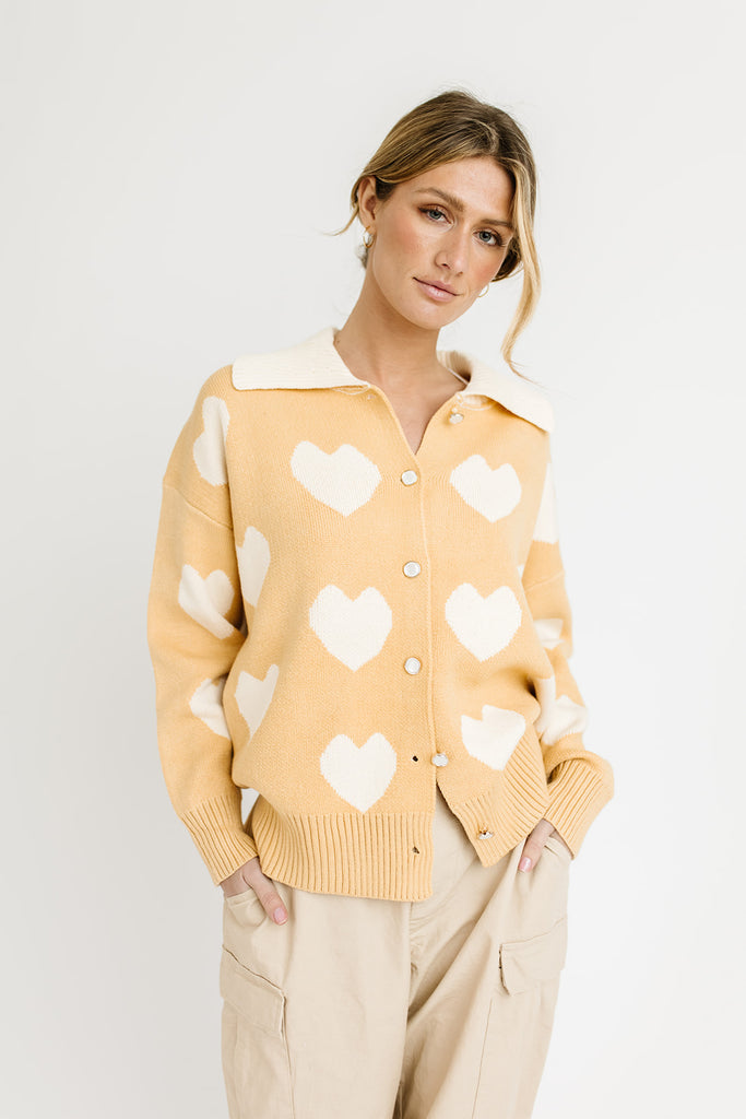 gimme hearts cardigan