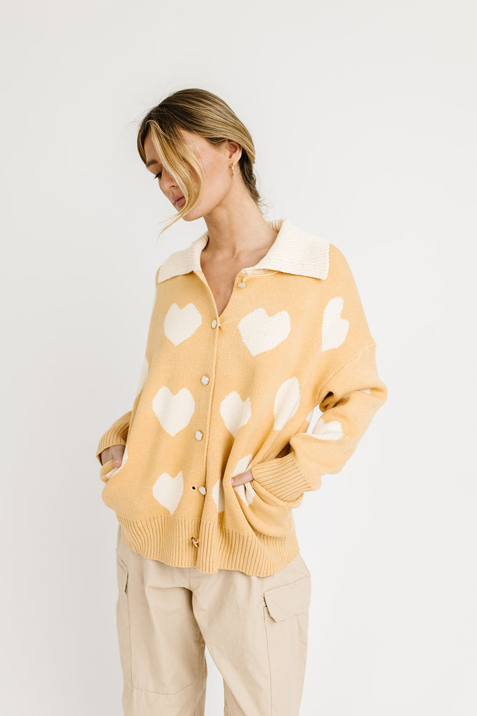 gimme hearts cardigan
