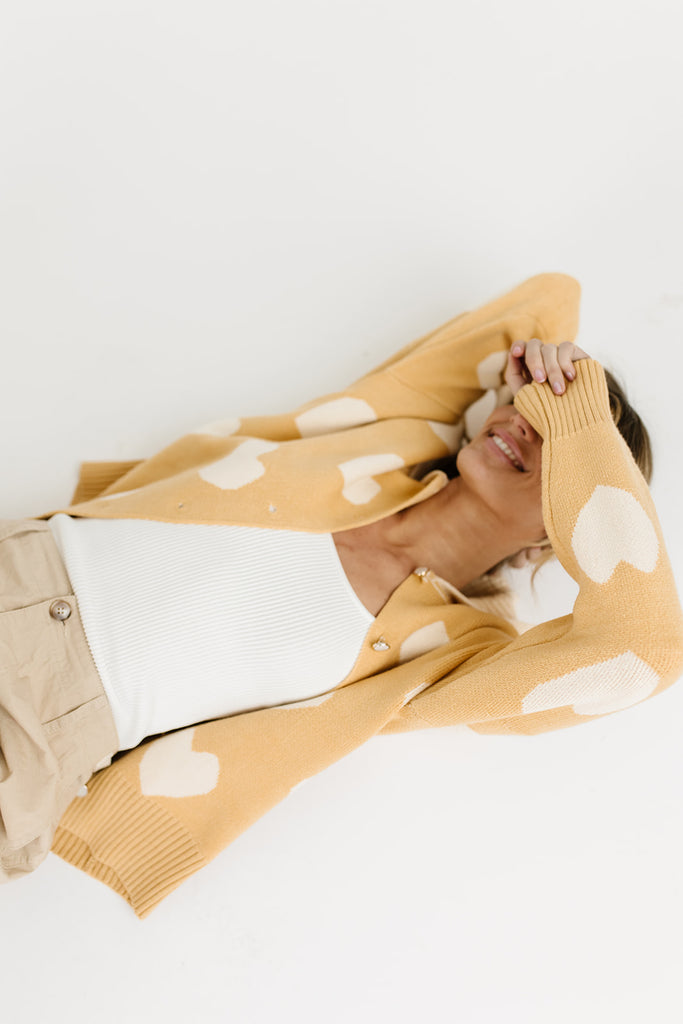 gimme hearts cardigan