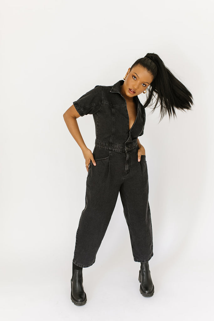 marla trouser jumpsuit // free people