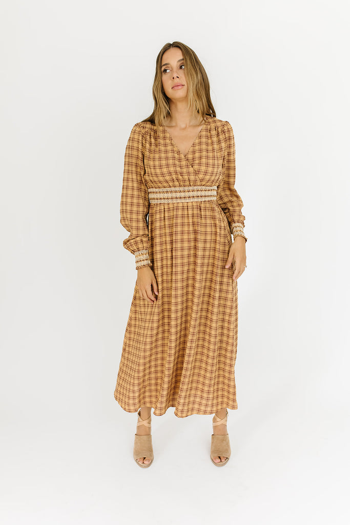 not plaid about it midi dress