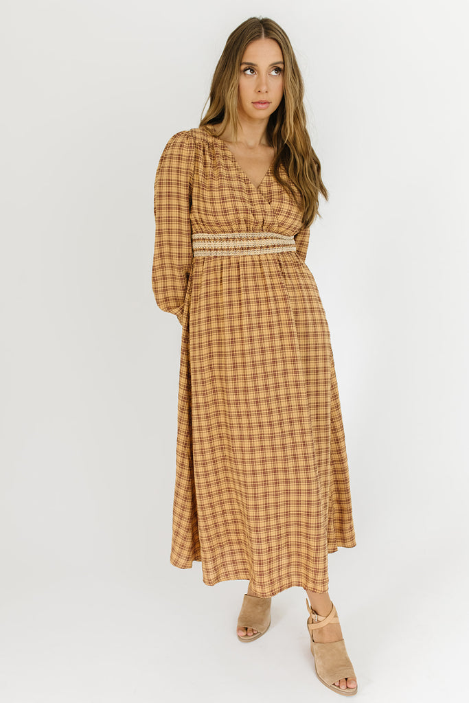 not plaid about it midi dress