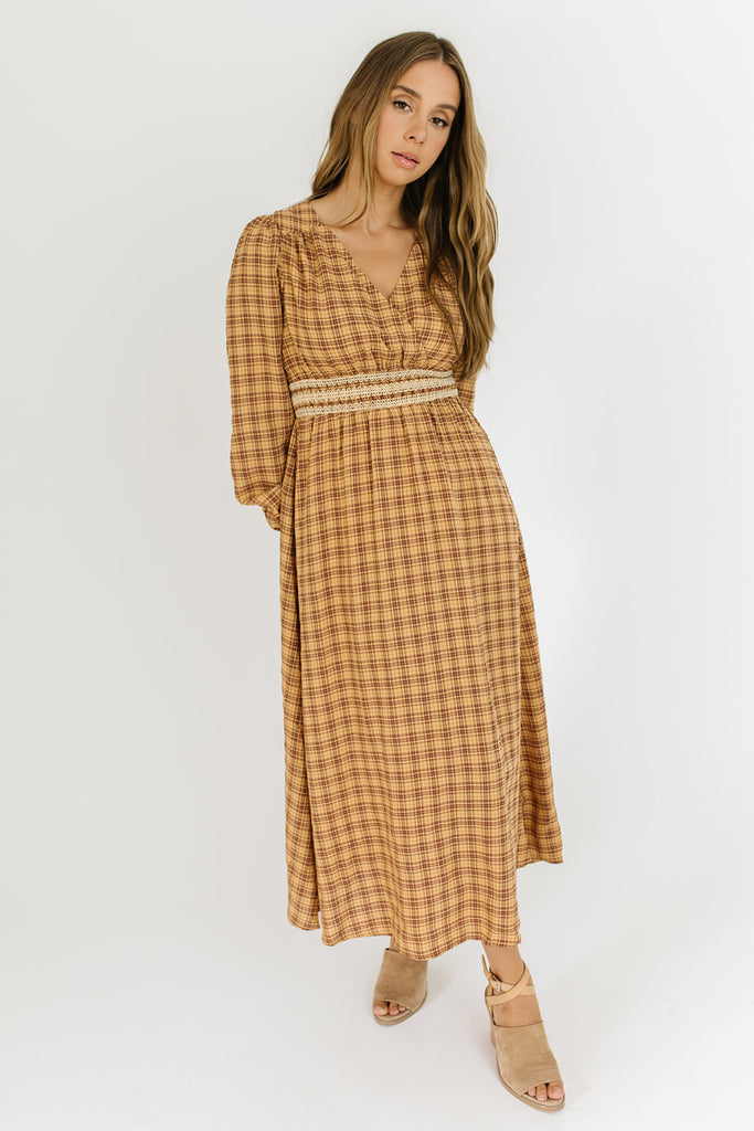 not plaid about it midi dress