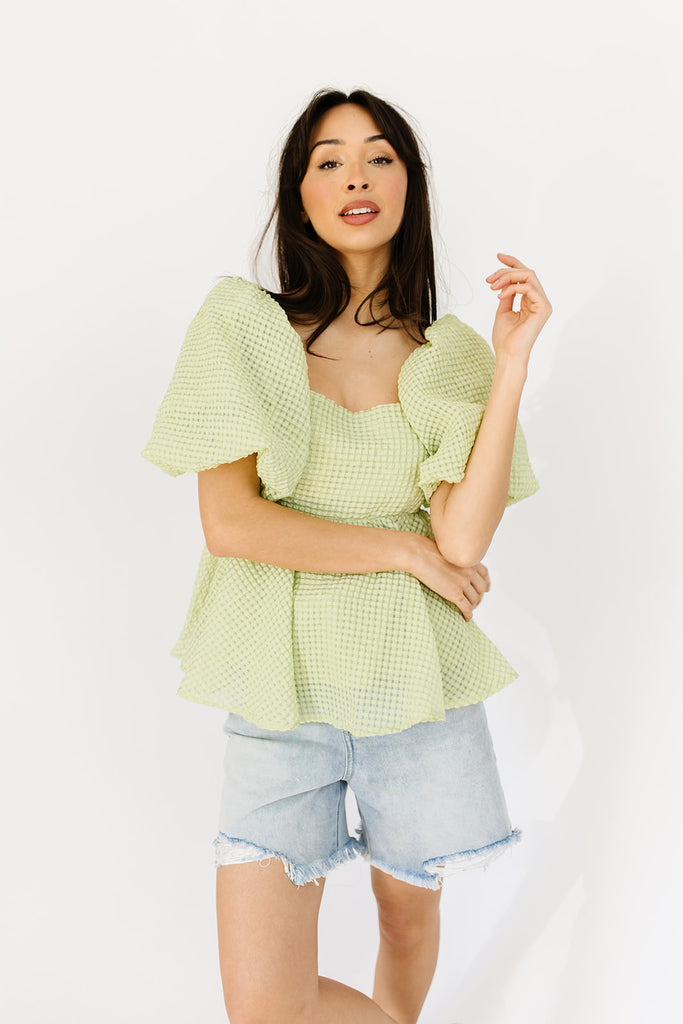 riri gingham top