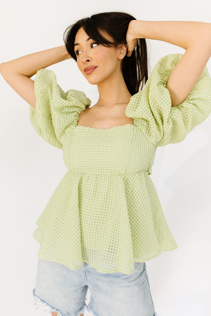 riri gingham top