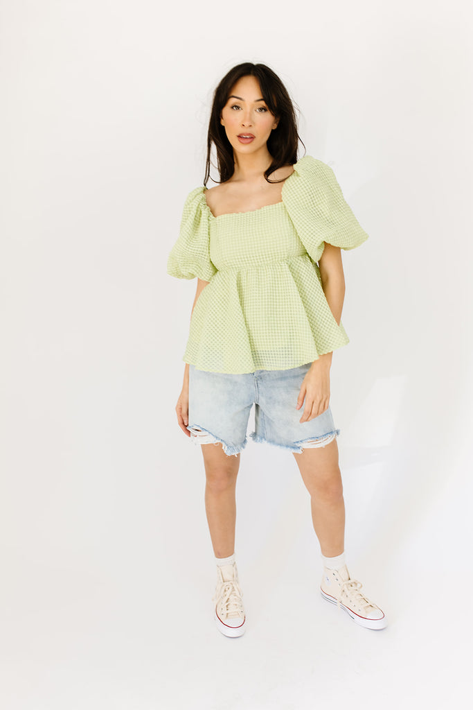 riri gingham top