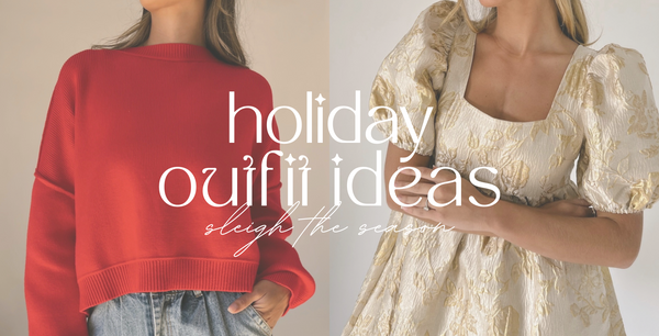 formal + casual holiday outfit ideas