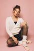 fallon wrap sweater // cream *zoco exclusive*