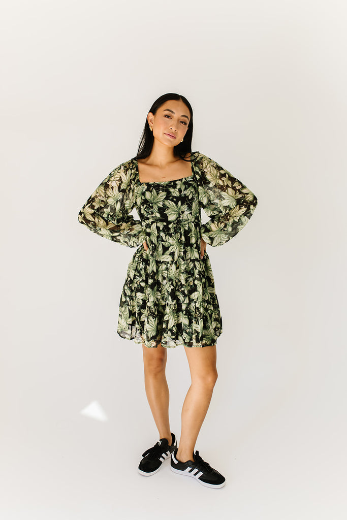 spencer floral dress