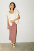 sandy maxi skirt // mauve