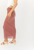 sandy maxi skirt // mauve