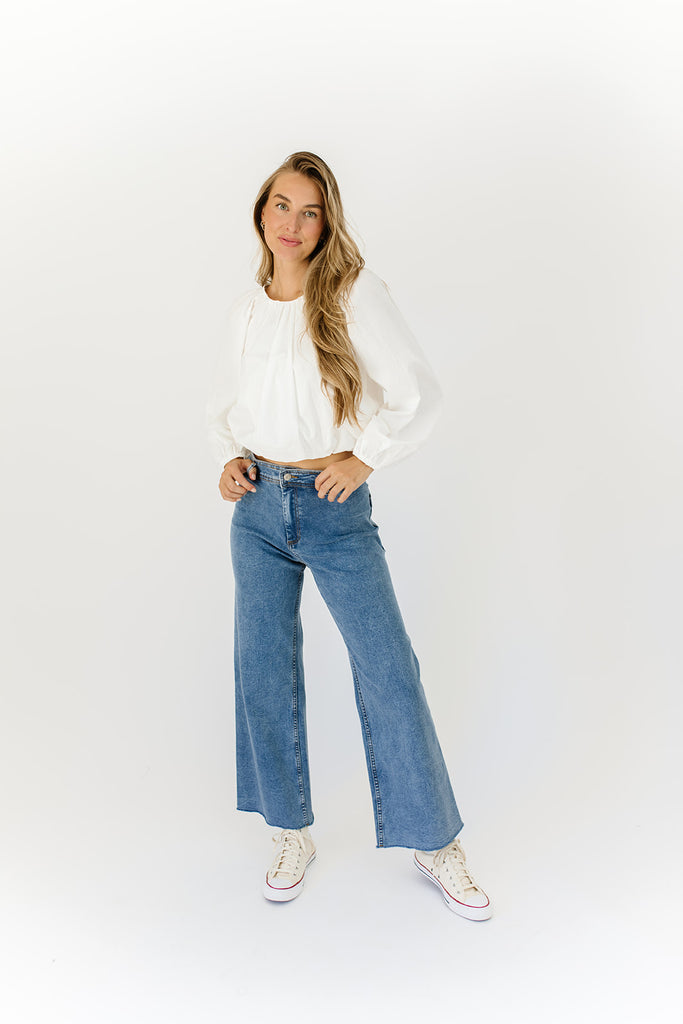 treasure wide leg denim