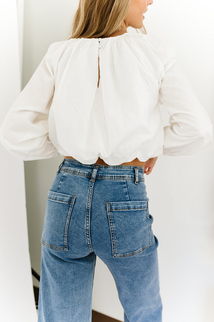 treasure wide leg denim