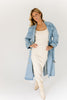 keep up denim trench coat *restocked*