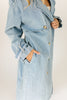 keep up denim trench coat *restocked*