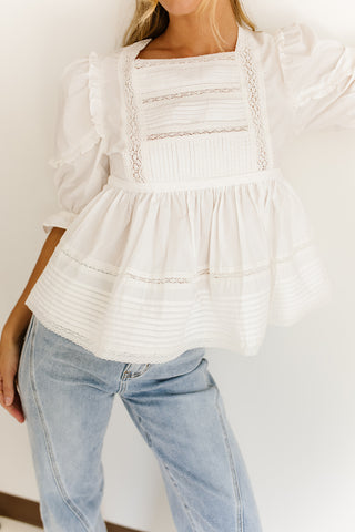on my mind cropped blazer