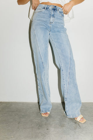 selena patchwork pants