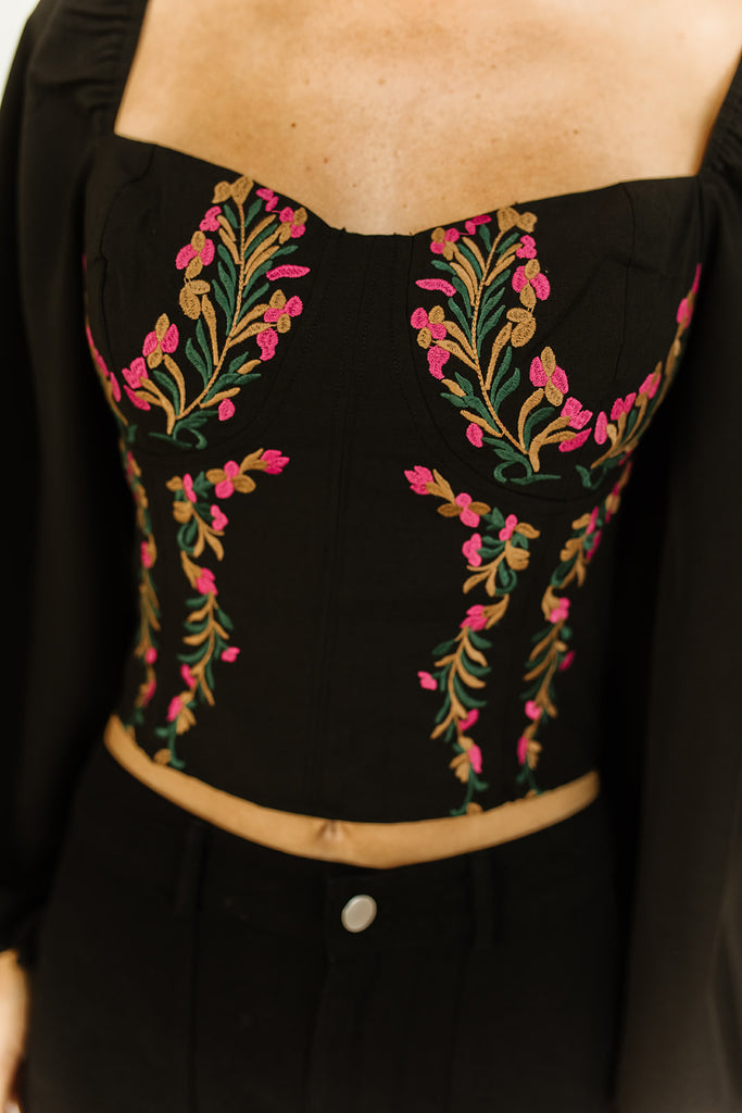 zuri embroidered blouse