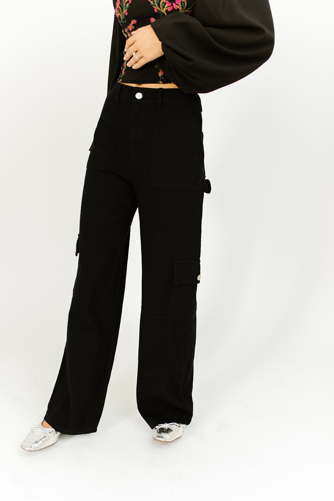 カーゴパンツ Luxury Street Wear INF wide cargo pants 4c unisexual Super Wide Cargo Pants | GU US