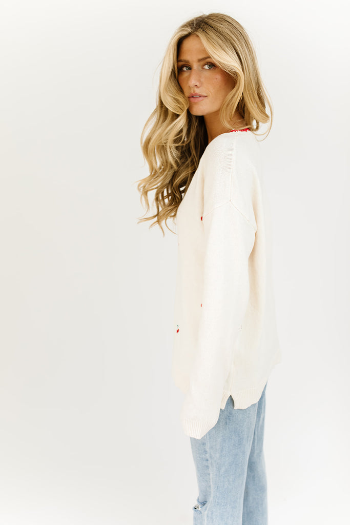cherry on top sweater