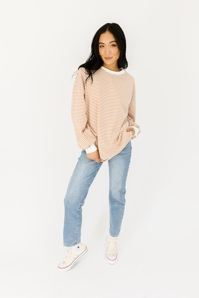 bobbie crossover denim // light wash